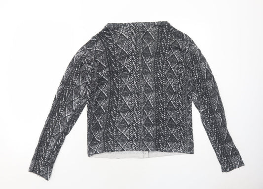 Womens UK Size 14 NEXT Grey Cardigan Jumper
