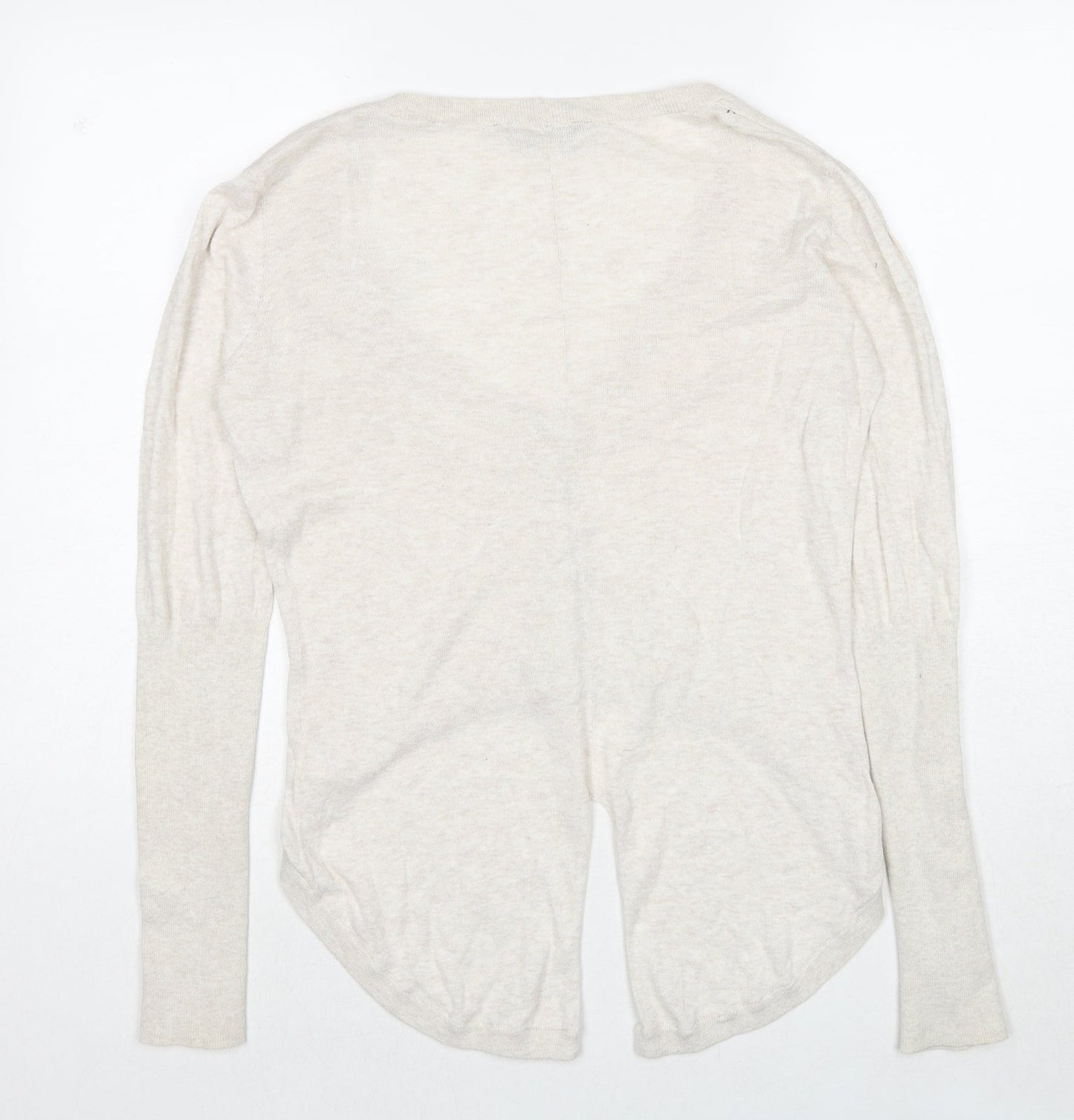 Womens UK Size 12 Dorothy Perkins Beige Cardigan Jumper