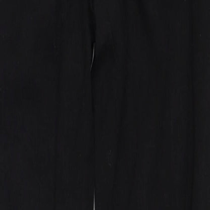 Boohoo Womens Black Cotton Skinny Jeans Size 8 Regular