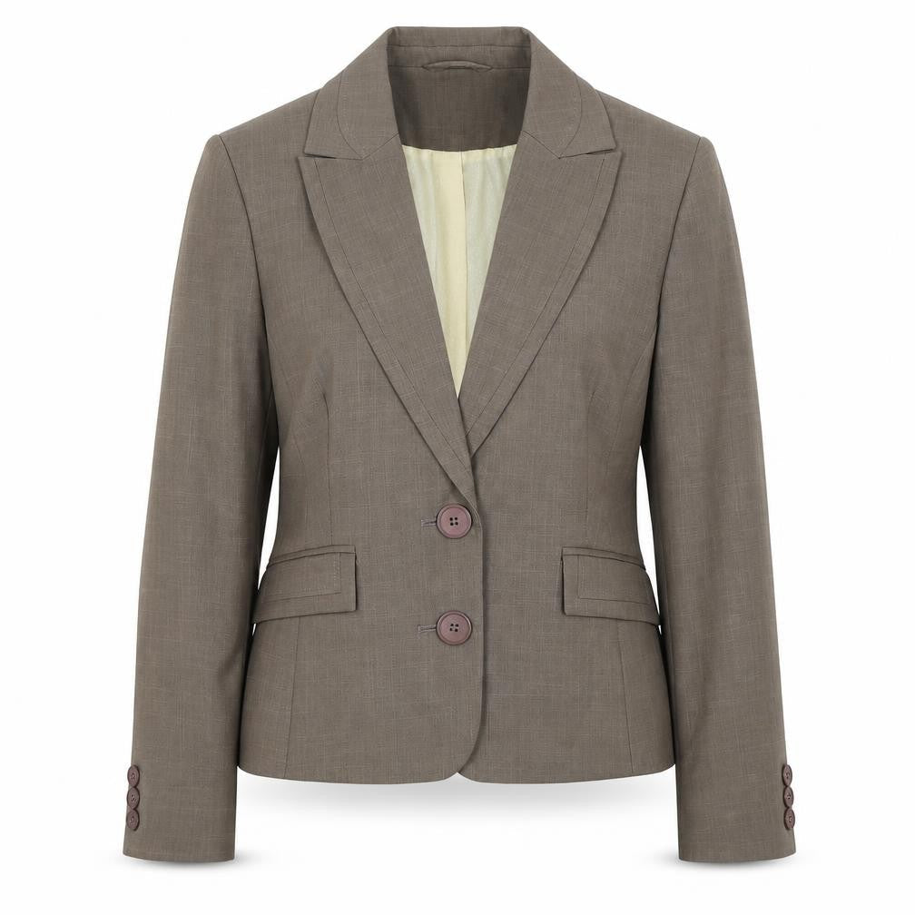 Womens UK Size 14 Autonomy Petites Grey Suit Jacket