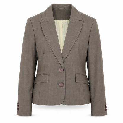 Womens UK Size 14 Autonomy Petites Grey Suit Jacket