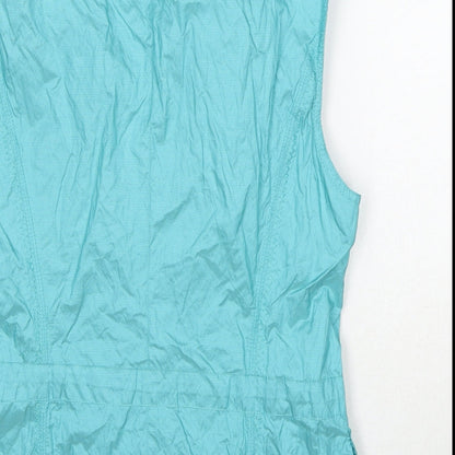 Gerry Weber Womens Blue Gilet Jacket Size 12 Zip