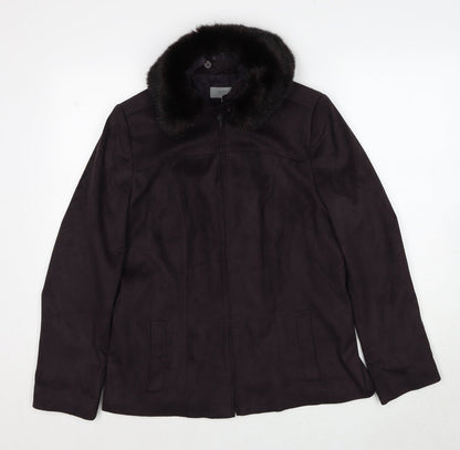 Womens UK Size 14 Marks and Spencer Brown Jacket