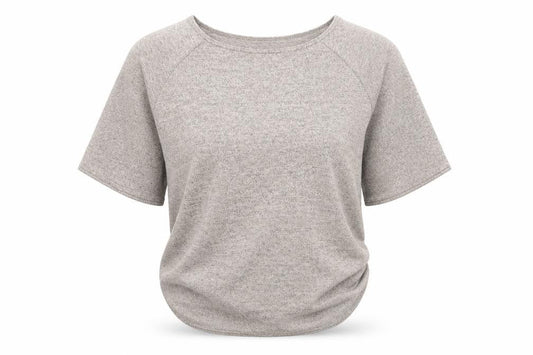 Apricot Womens Beige Polyester Basic Blouse Size 10 Boat Neck