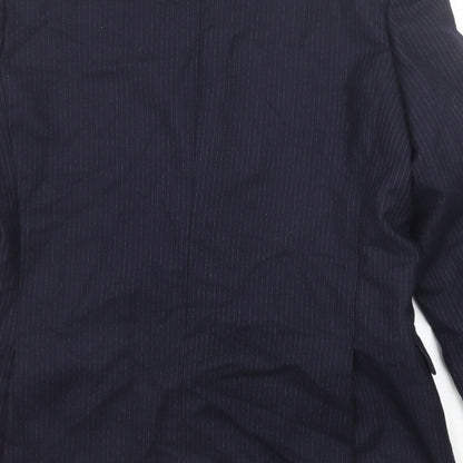 Mens UK Size 44 John Collier Regular Blue Suit Jacket