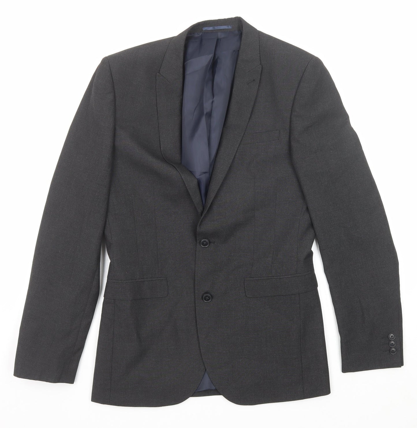 Mens UK Size 38 NEXT Regular Grey Suit Jacket
