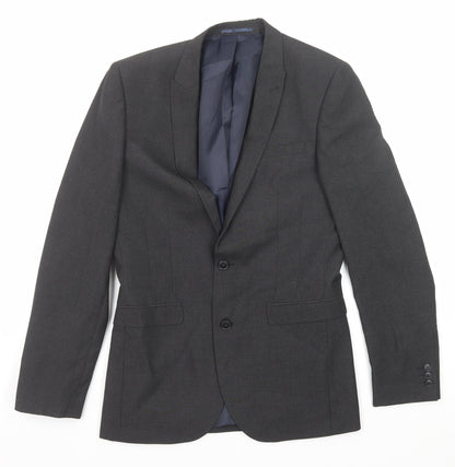 Mens UK Size 38 NEXT Regular Grey Suit Jacket