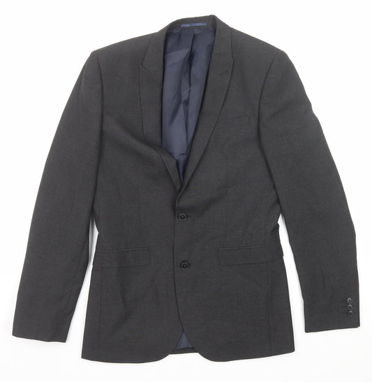 Mens UK Size 38 NEXT Regular Grey Suit Jacket