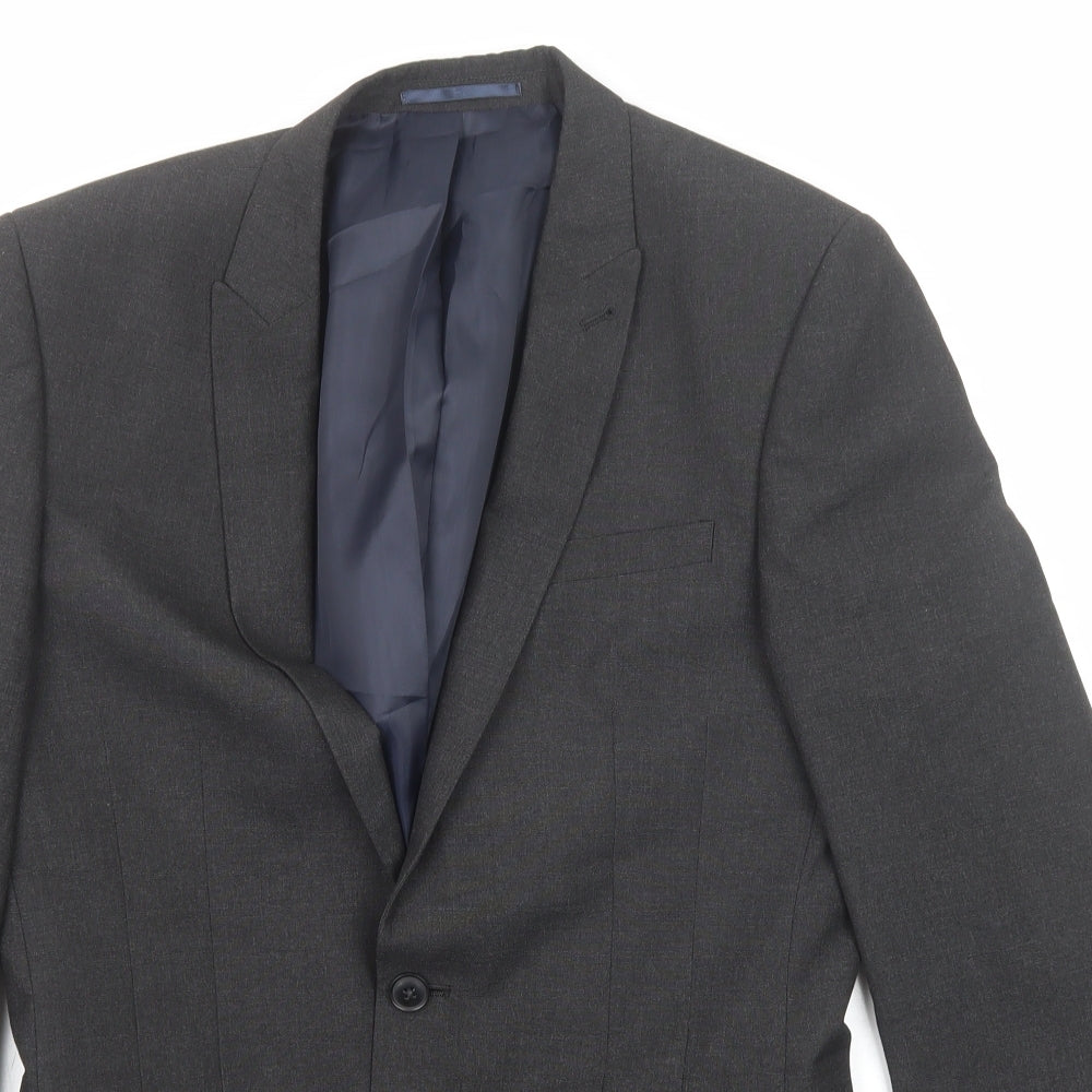 Mens UK Size 38 NEXT Regular Grey Suit Jacket