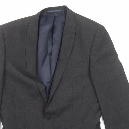 Mens UK Size 38 NEXT Regular Grey Suit Jacket