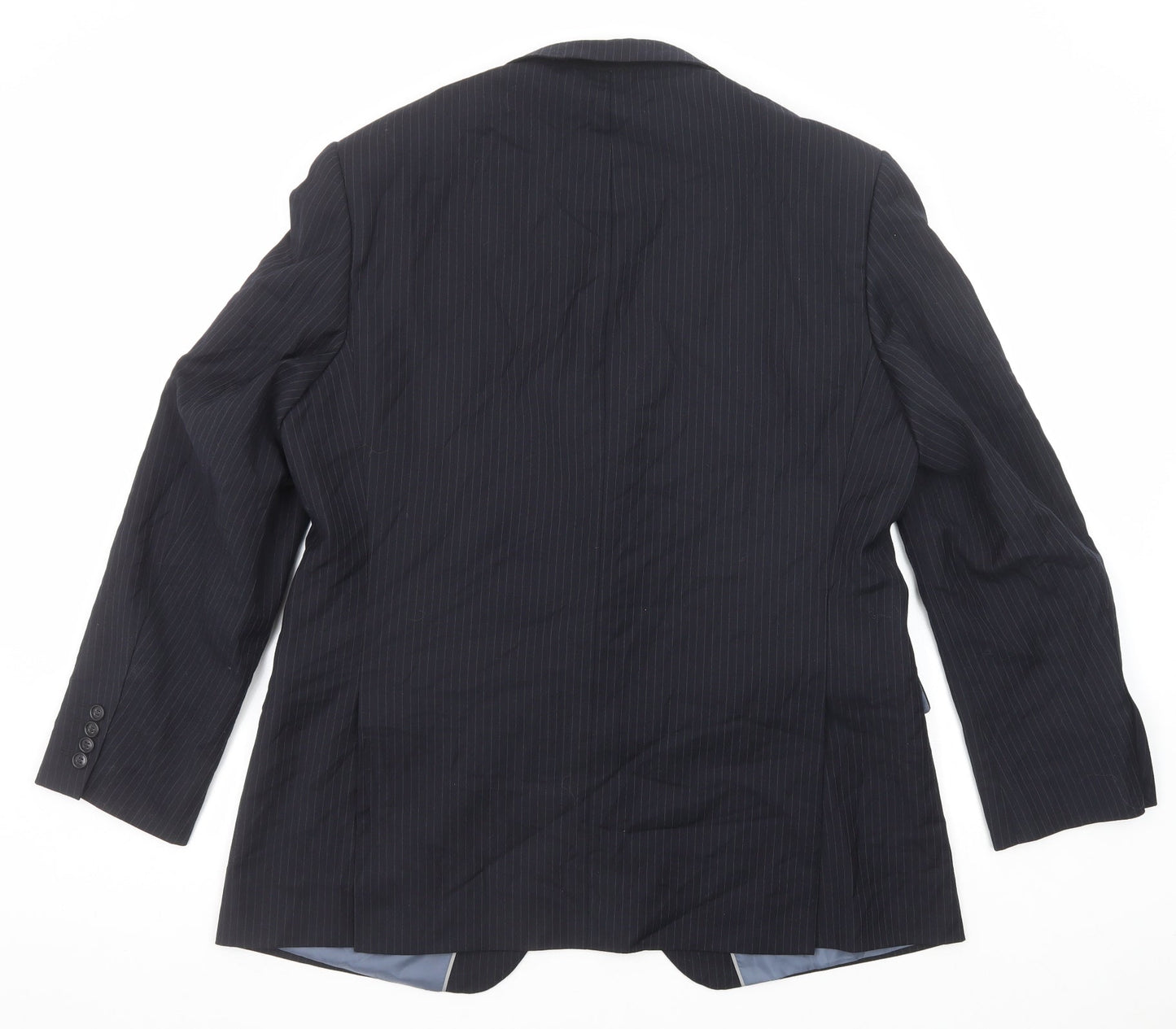 Mens UK Size 44 Marks and Spencer Regular Blue Suit Jacket