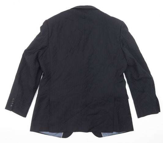 Mens UK Size 44 Marks and Spencer Regular Blue Suit Jacket