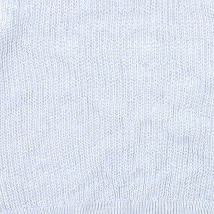 Womens UK Size L Marks and Spencer Blue Pullover Jumper