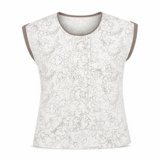 Womens UK Size 14 Bonmarché White Basic T-Shirt