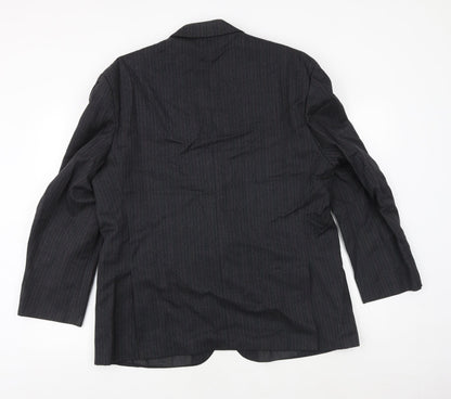 Mens UK Size 44 The Label Regular Grey Suit Jacket