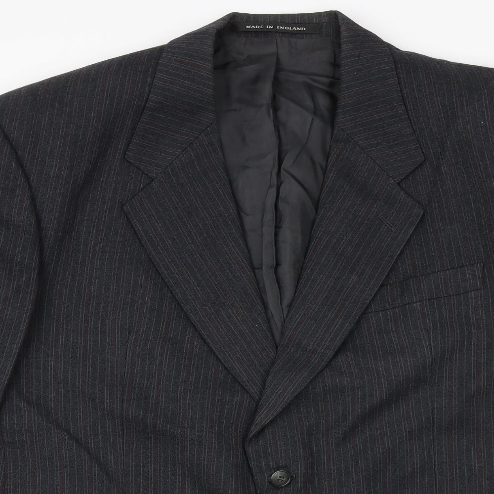 Mens UK Size 44 The Label Regular Grey Suit Jacket