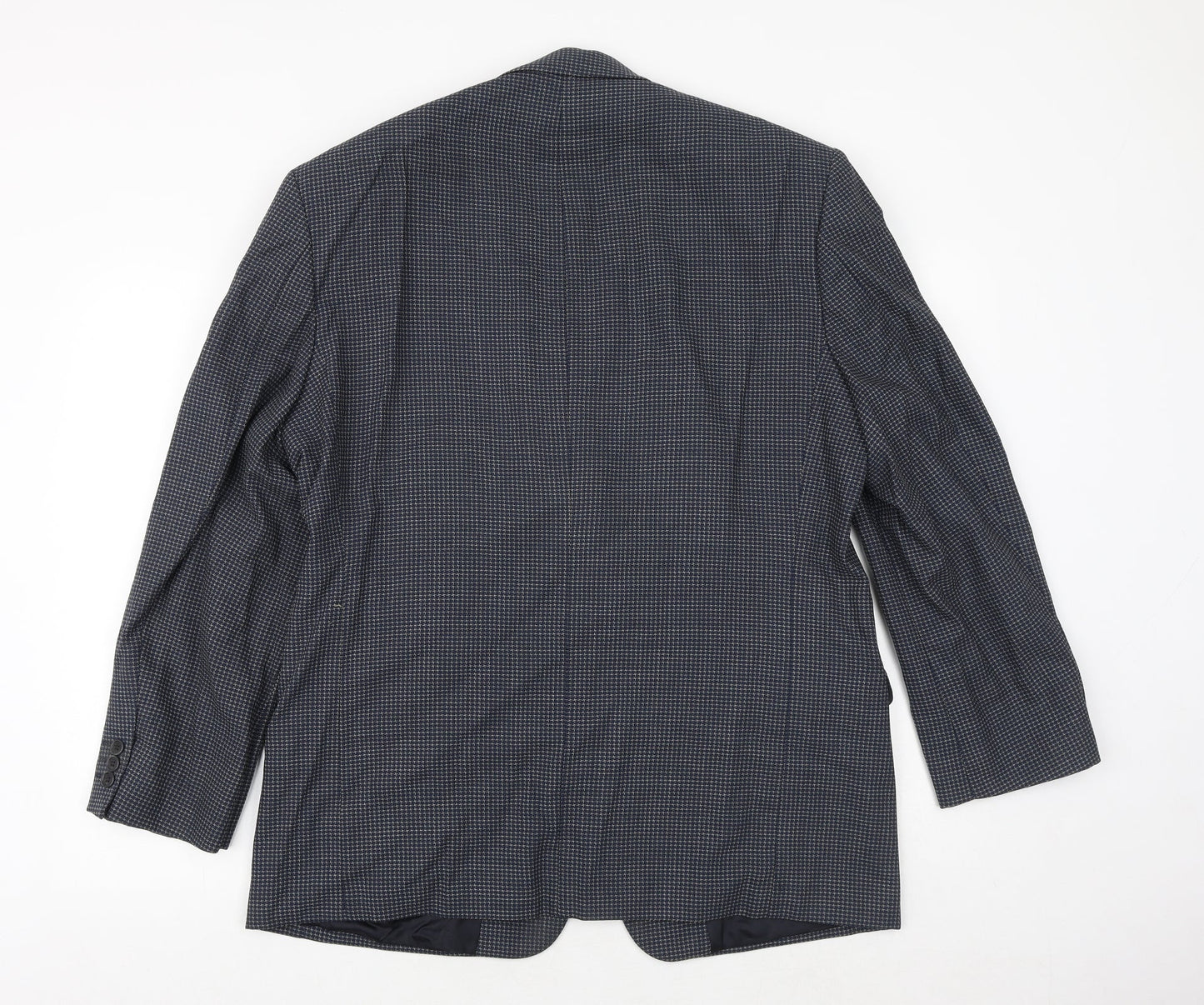 Mens UK Size 42 Marks and Spencer Regular Blue Suit Jacket