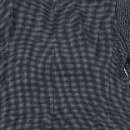 Mens UK Size 42 Marks and Spencer Regular Blue Suit Jacket