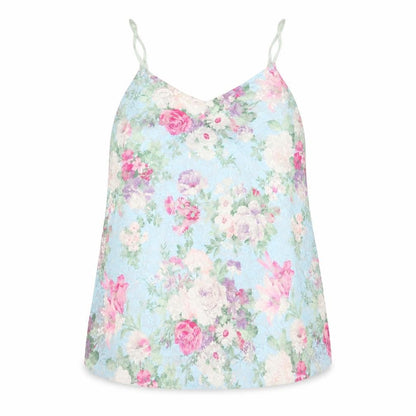 Womens UK Size 6 Quiz Multicoloured Basic Tank
