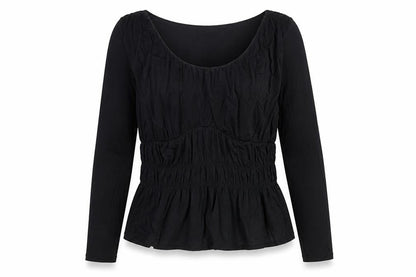 Womens UK Size 14 Marks and Spencer Black Basic Blouse