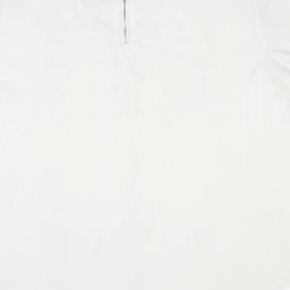 Womens UK Size 16 River Island White Basic Blouse