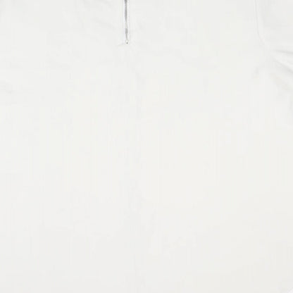 Womens UK Size 16 River Island White Basic Blouse