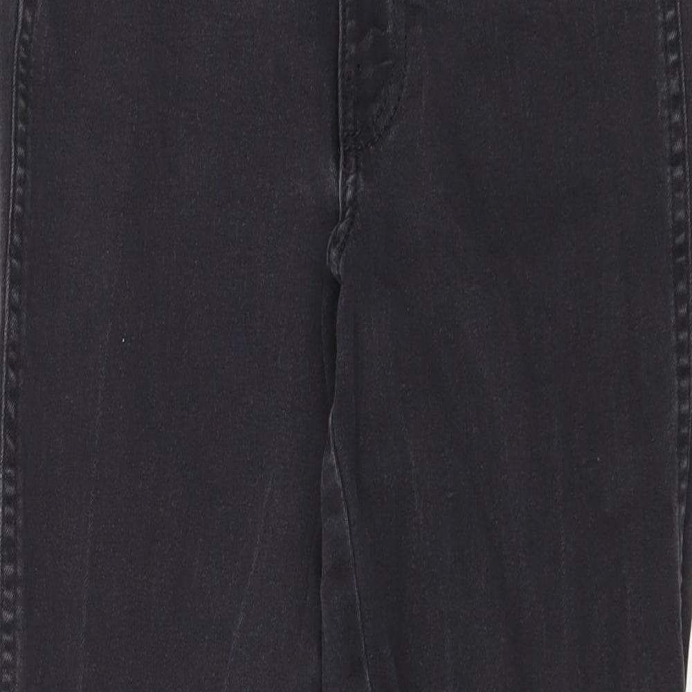 Womens UK Size 10 H&M Regular Fit Skinny Grey Jeans