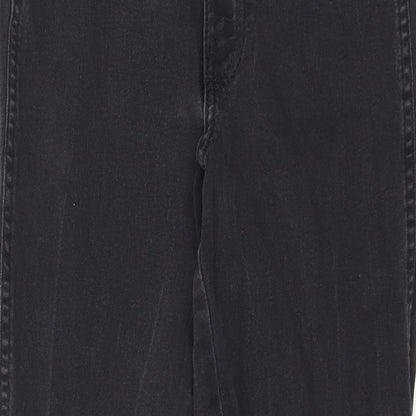 Womens UK Size 10 H&M Regular Fit Skinny Grey Jeans