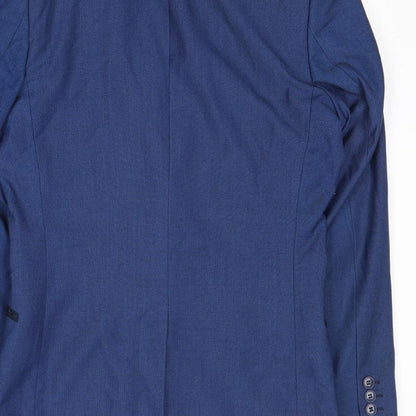 Mens UK Size 36 Limehaus Regular Blue Suit Jacket