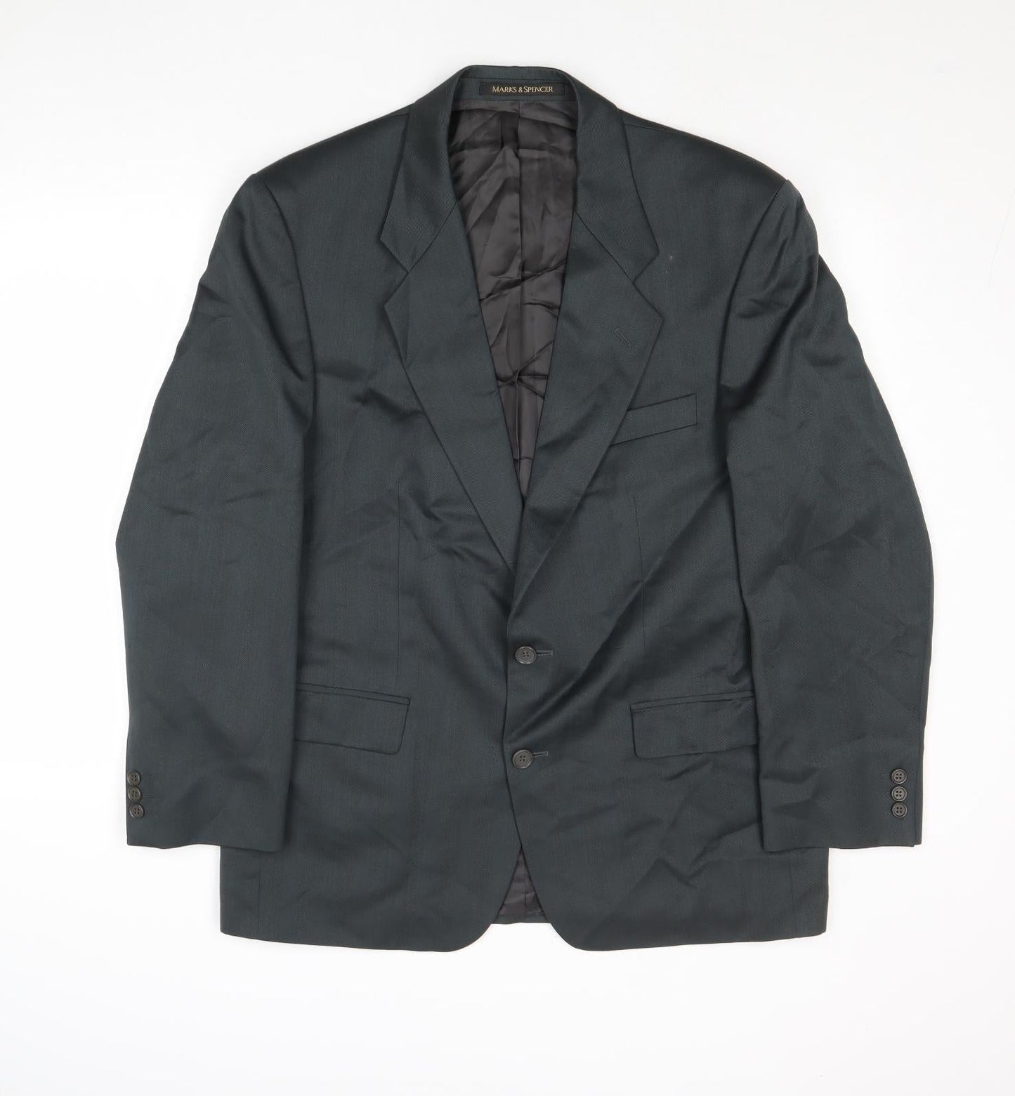 Mens UK Size 42 Marks and Regular Grey Suit Jacket