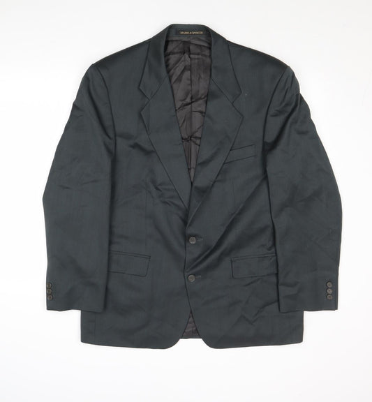 Mens UK Size 42 Marks and Regular Grey Suit Jacket