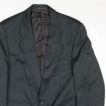 Mens UK Size 42 Marks and Regular Grey Suit Jacket
