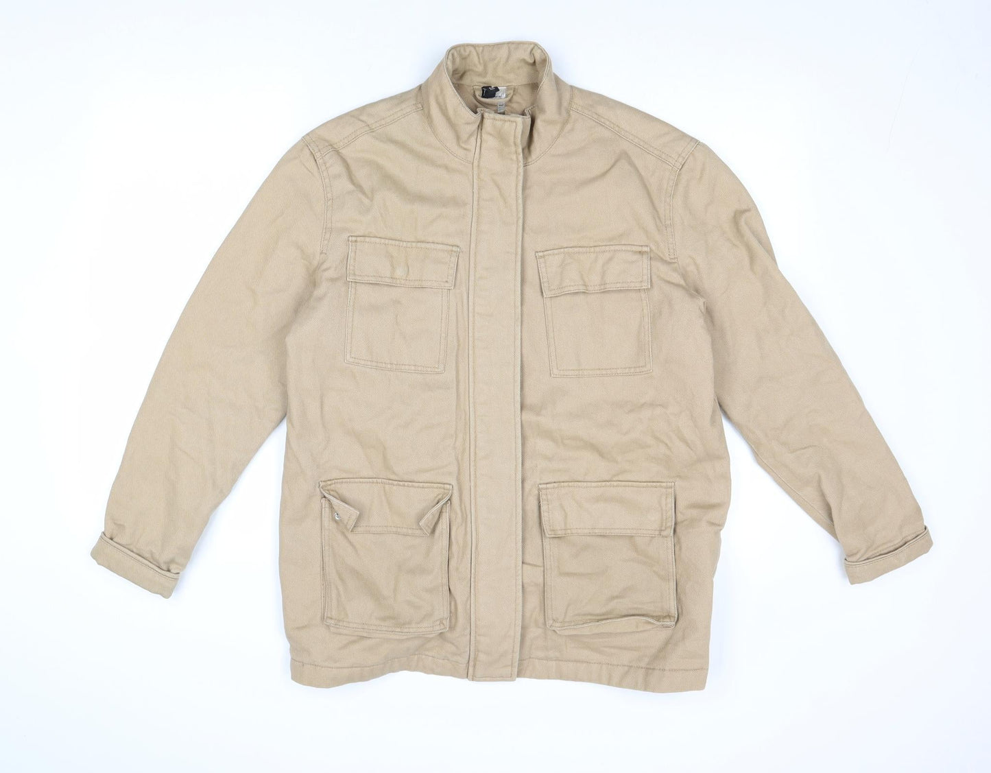 Mens UK Size S Divided by H&M Beige Jacket