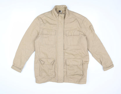Mens UK Size S Divided by H&M Beige Jacket