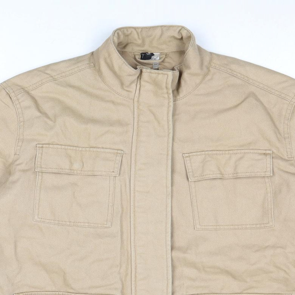 Mens UK Size S Divided by H&M Beige Jacket
