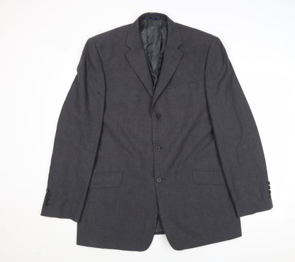 Mens UK Size 42 NEXT Regular Grey Suit Jacket