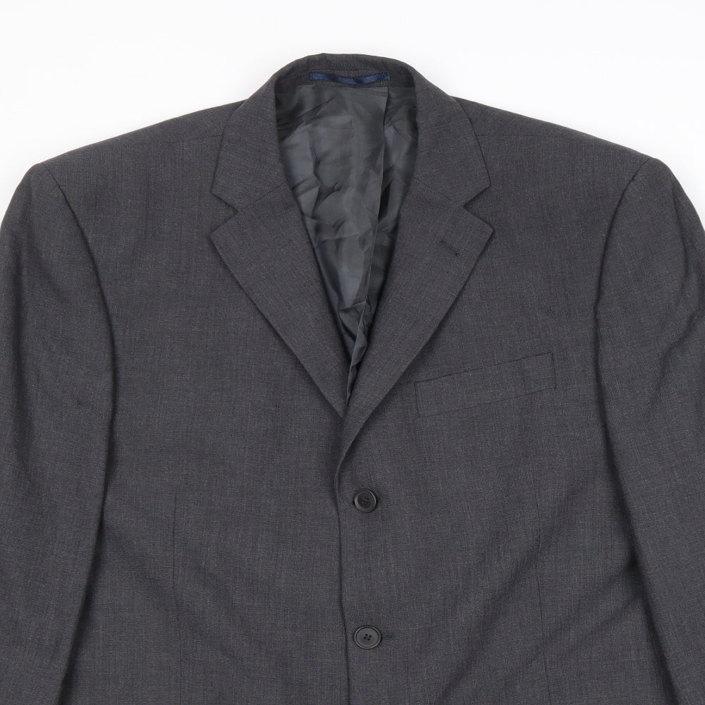 Mens UK Size 42 NEXT Regular Grey Suit Jacket