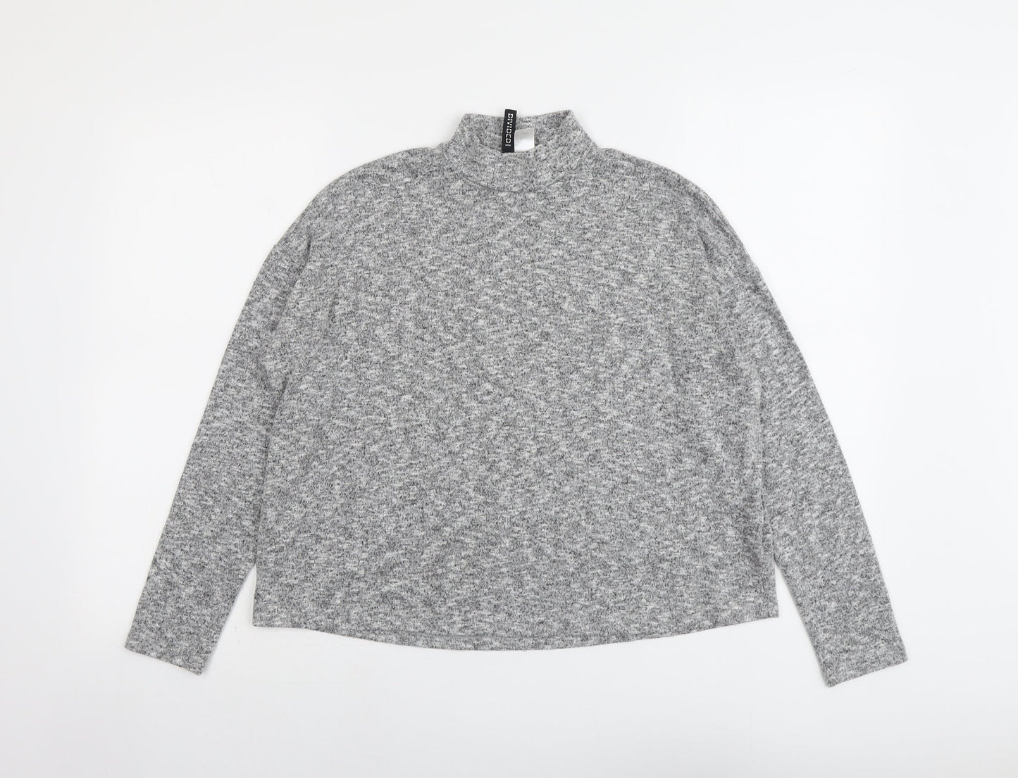 Womens UK Size S H&M Grey Pullover Jumper