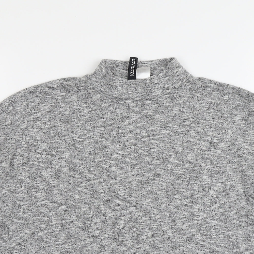 Womens UK Size S H&M Grey Pullover Jumper