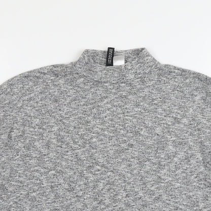 Womens UK Size S H&M Grey Pullover Jumper