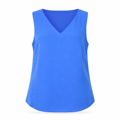 Womens UK Size 10 Dunnes Stores Blue Basic Tank