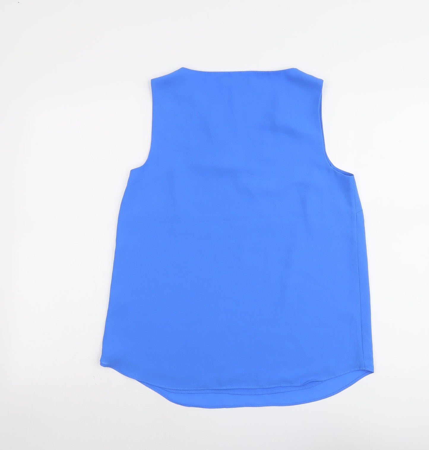 Womens UK Size 10 Dunnes Stores Blue Basic Tank