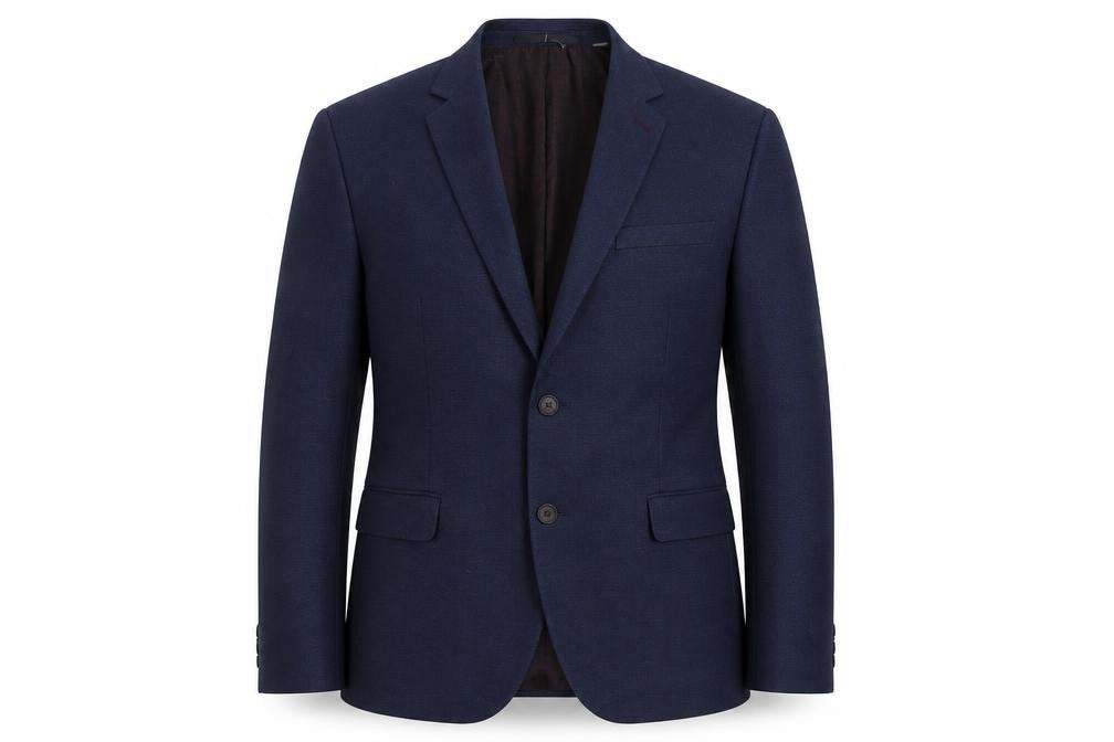 Mens UK Size 44 Burton Regular Blue Suit Jacket
