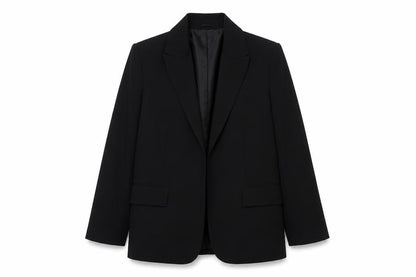 Womens UK Size 12 Marks and Spencer Regular Black Blazer