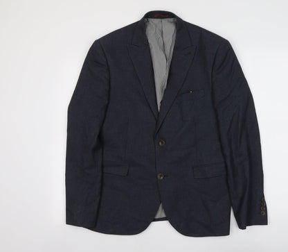 Mens UK Size S NEXT Regular Blue Suit Jacket