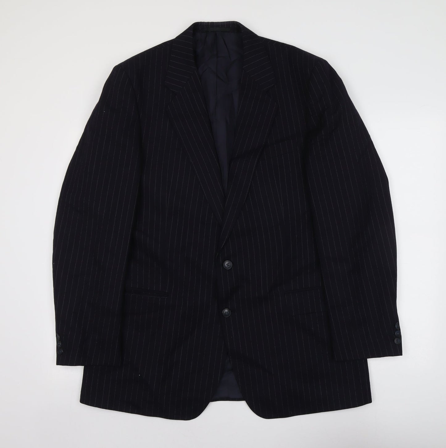 Mens UK Size M Marks and Spencer Regular Blue Suit Jacket