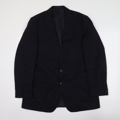 Mens UK Size M Marks and Spencer Regular Blue Suit Jacket