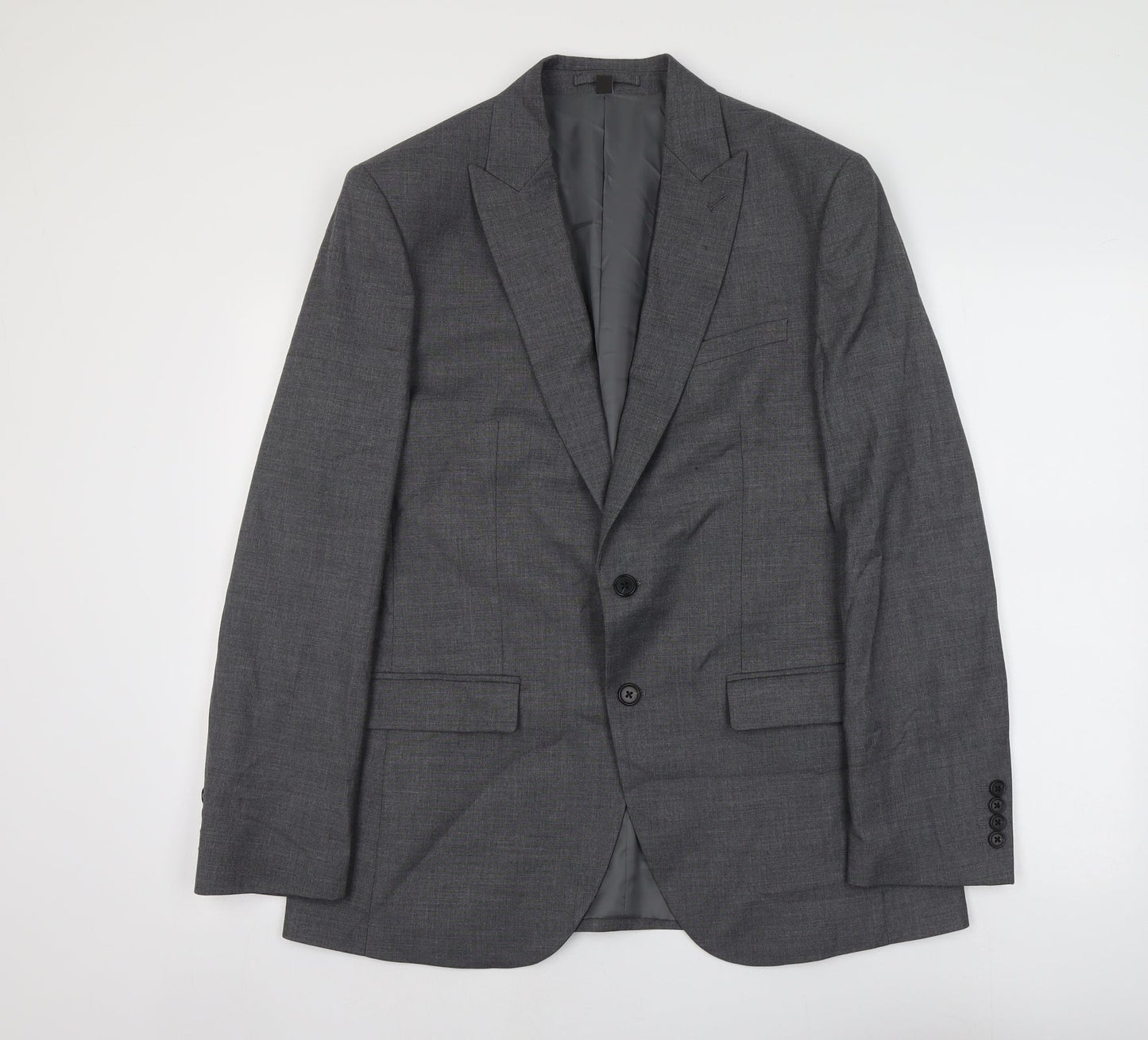 Mens UK Size XL Marks and Spencer Regular Grey Suit Jacket