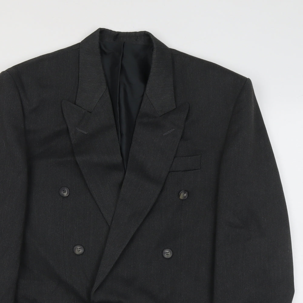 Mens UK Size S Wilson Regular Grey Suit Jacket