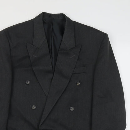 Mens UK Size S Wilson Regular Grey Suit Jacket